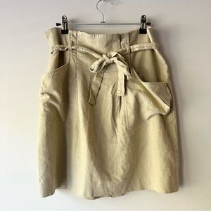 BCBG MaxAzria Linen Skirt